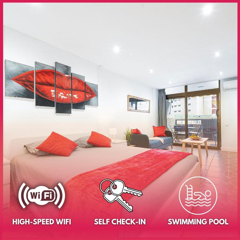 Twilight Dreams - Design apartment pool beach Playa del Ingles FKK friendly