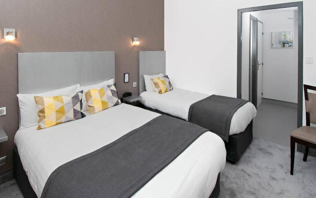 Logis Hotel Restaurant Nougier - Dreibettzimmer