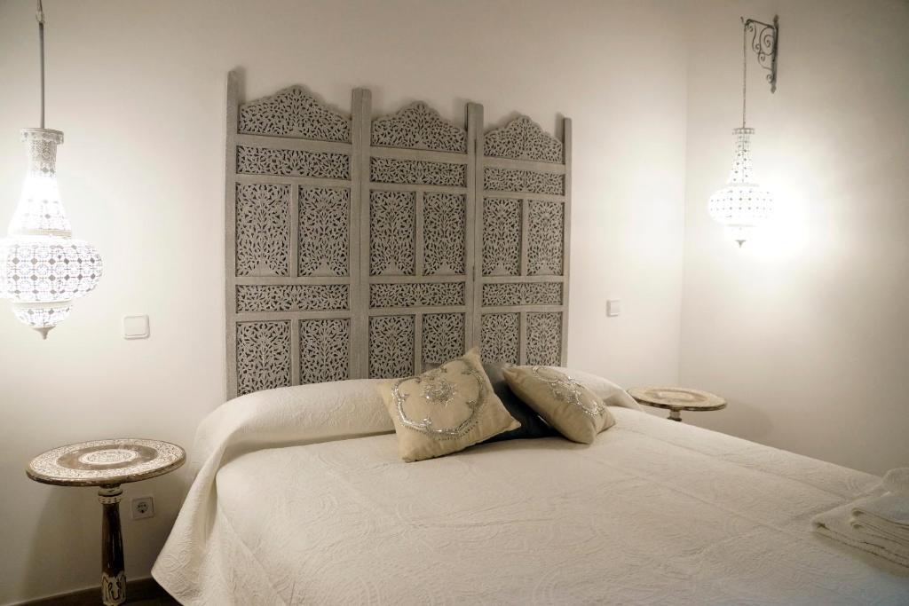 Cama o camas de una habitación en Casas de Valois