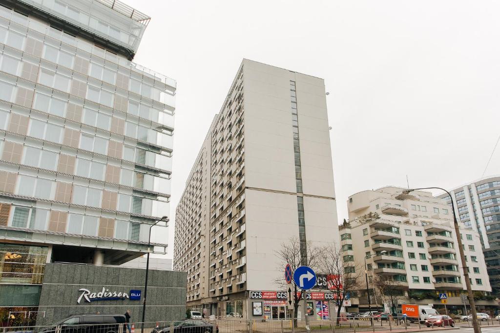 Budynek, w którym mieści się apartament