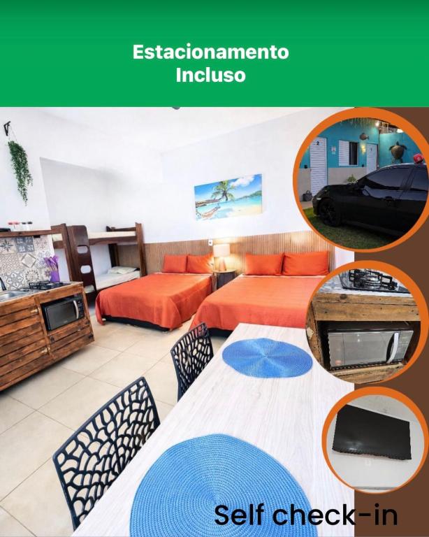 a collage of photos of a living room at IMPERIAL BEACH ENSEADA 500 Metros Praia Enseada Gjá Av Professor João Batista Julião x Antonio Del Nero Enseadas jardim Virgínia Bairro Nobre in Guarujá