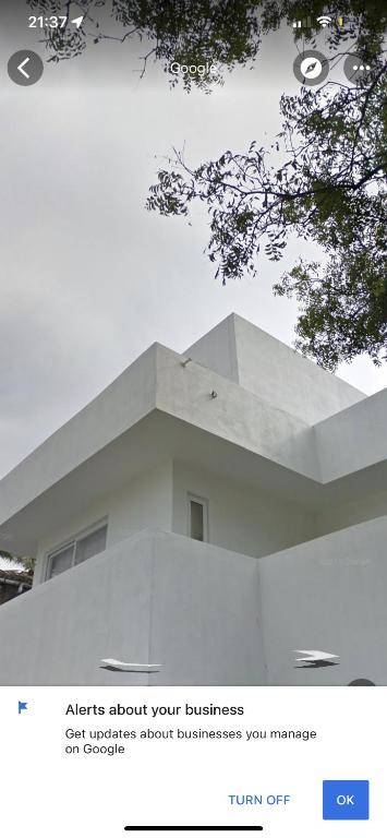 an image of a white building with the words alerts about your business at Colombo Residency -Pent House in Kotuwegoda