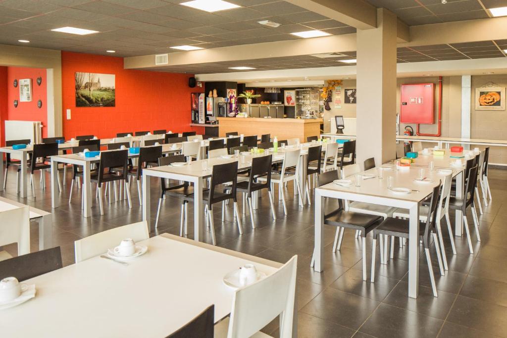 Restaurace v ubytování Hostel De Veurs