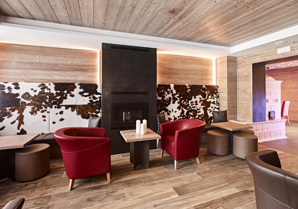 Posezení v ubytování Hotel Garni Arnica ***S
