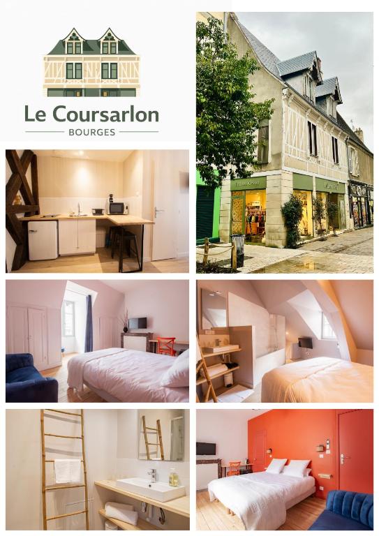 Llit o llits en una habitació de LE COURSARLON