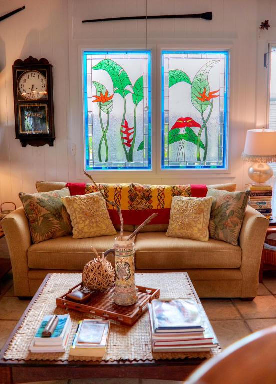 Posezení v ubytování Hale Kawehi BnB Guesthouse