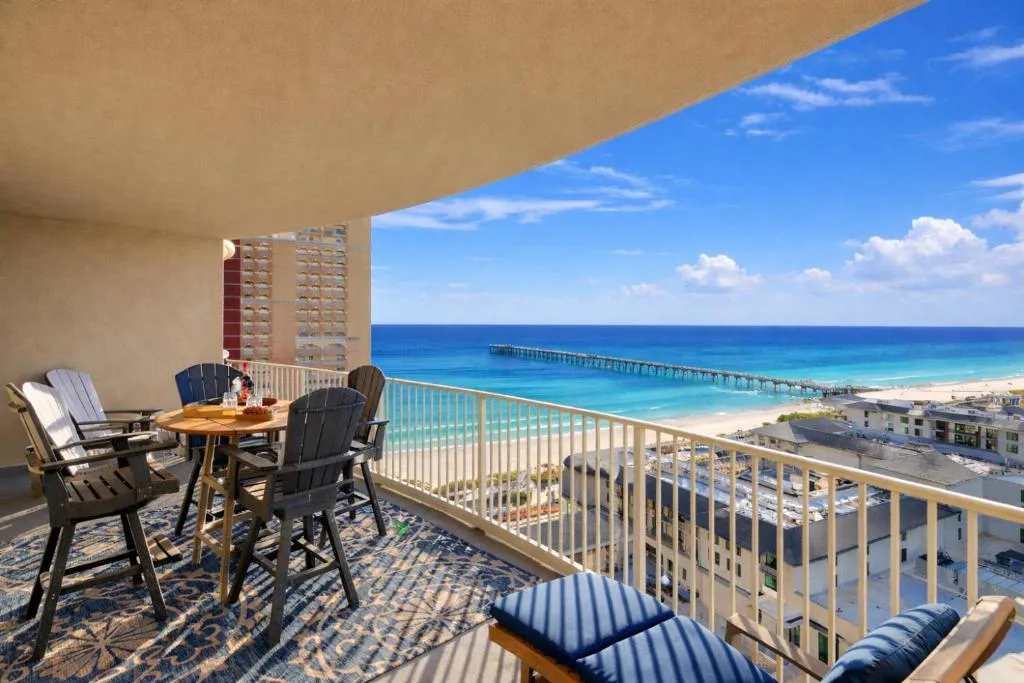 Amazing Sunsets Steps to Pier Park Heated Pool Hot Tub