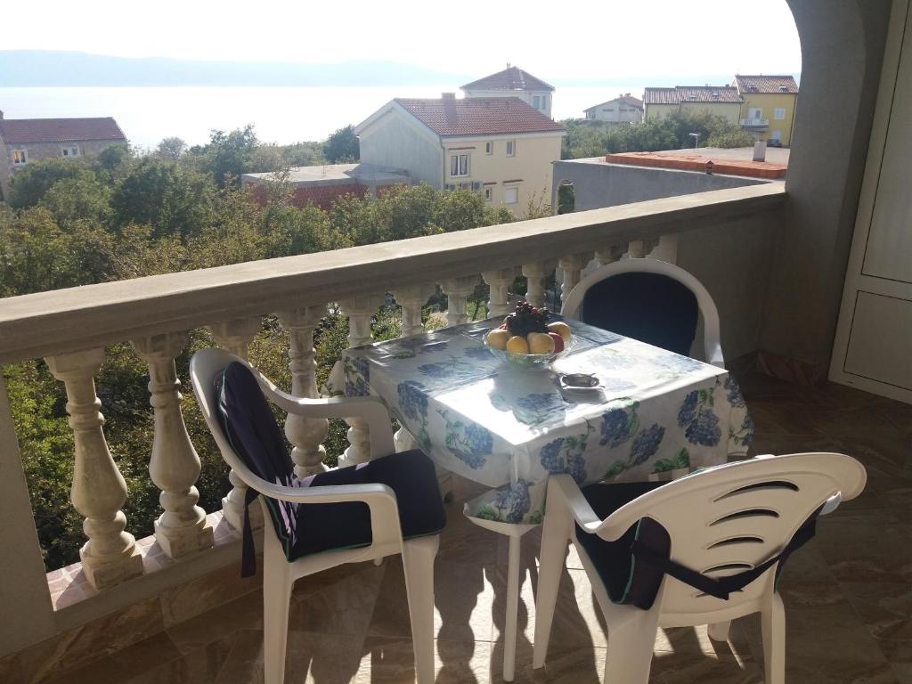 Balkón alebo terasa v ubytovaní Apartments Cajic