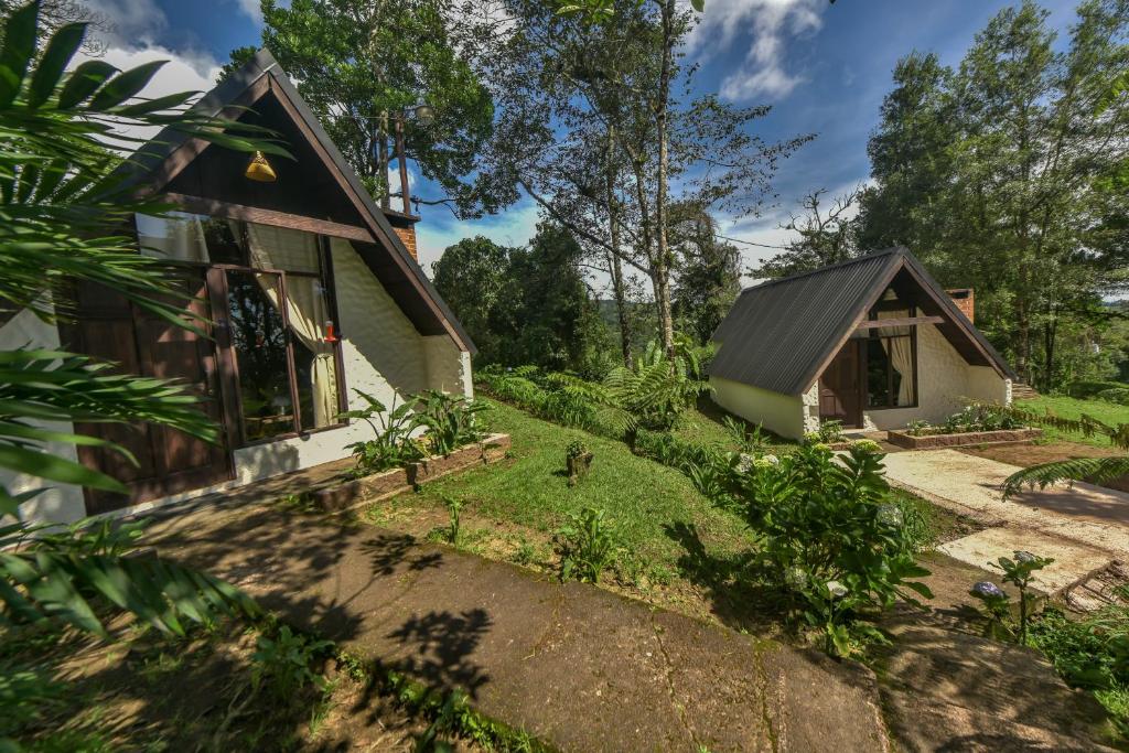 Zahrada ubytování Villa Calas