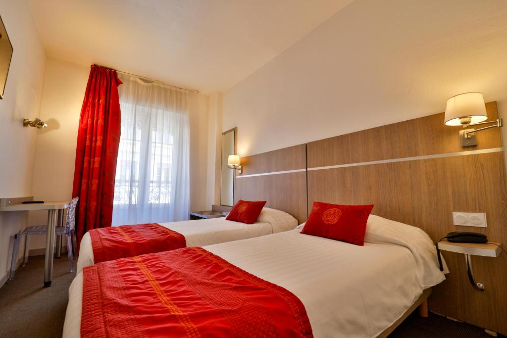 Hôtel de l'Europe Grenoble hyper-centre - Zweibettzimmer
