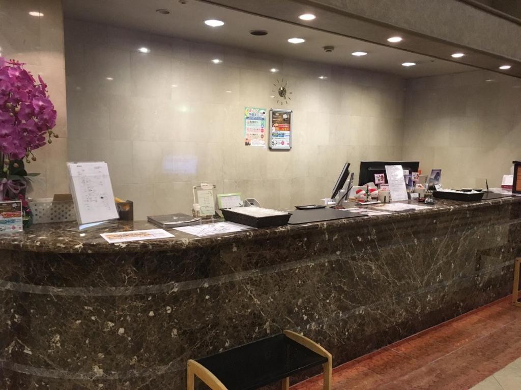 Vstupní hala nebo recepce v ubytování Oustat Kokusai Hotel Tajimi