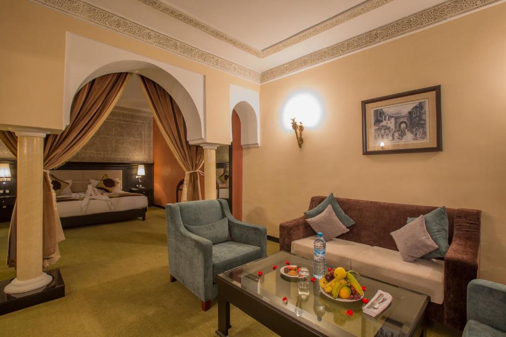 Posezení v ubytování DWO Marrakech Ennakhil