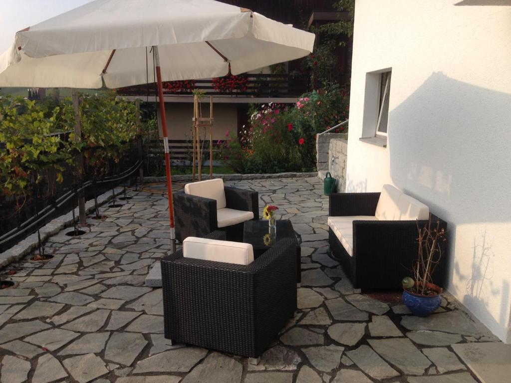 Patio nebo venkovní prostory v ubytování apartment Monte Castello