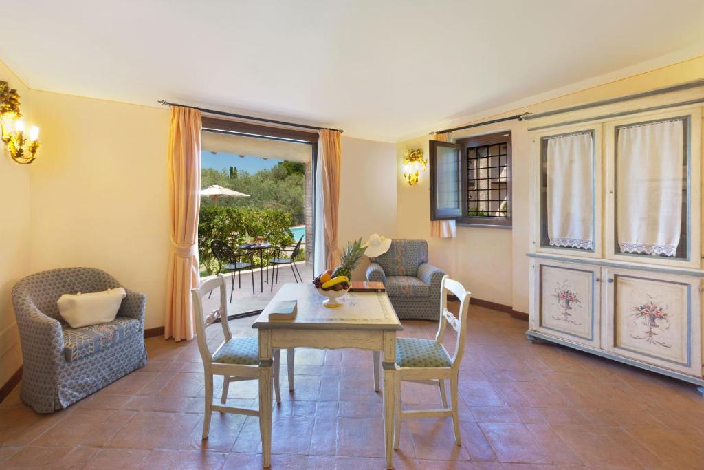 Posezení v ubytování Relais Il Canalicchio Country Resort & SPA