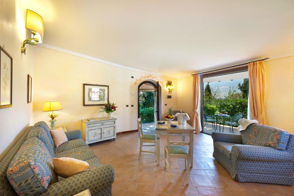 Posezení v ubytování Relais Il Canalicchio Country Resort & SPA
