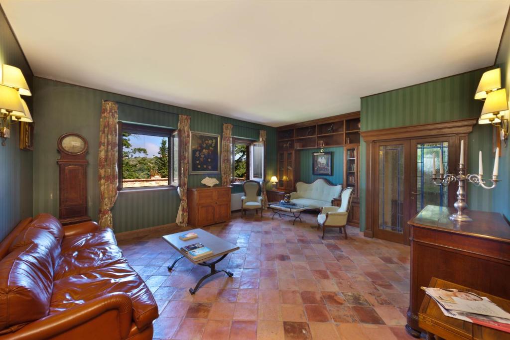 Posezení v ubytování Relais Il Canalicchio Country Resort & SPA