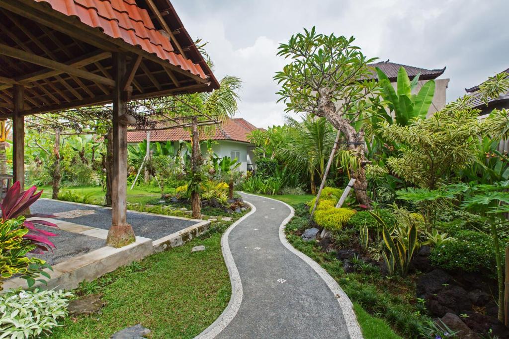 Zahrada ubytování Abipraya Ubud