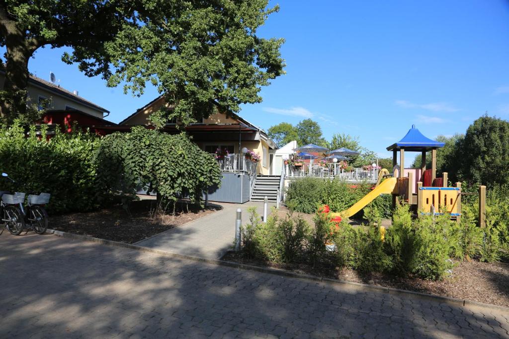 Zahrada ubytování Hotel Weserschiffchen