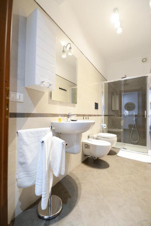 Koupelna v ubytování Casa Malaclà B&B