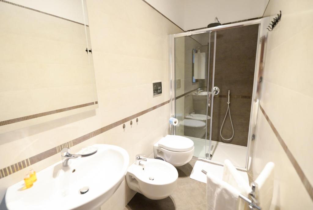 Koupelna v ubytování Casa Malaclà B&B