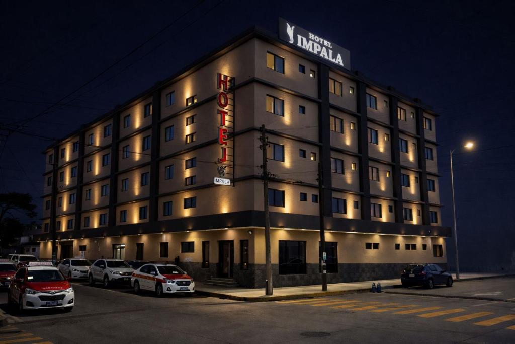 Byggnaden som hotellet ligger i
