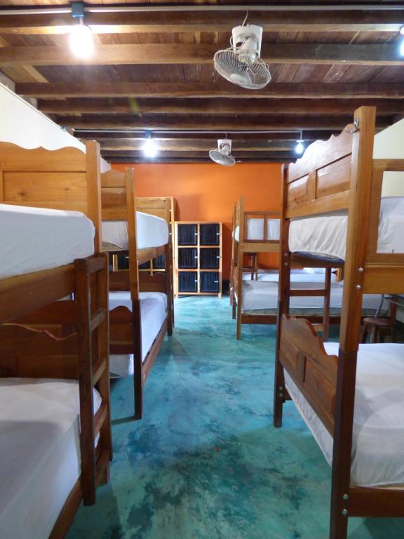 Postel nebo postele na pokoji v ubytování Cabañas Zoh Laguna Calakmul