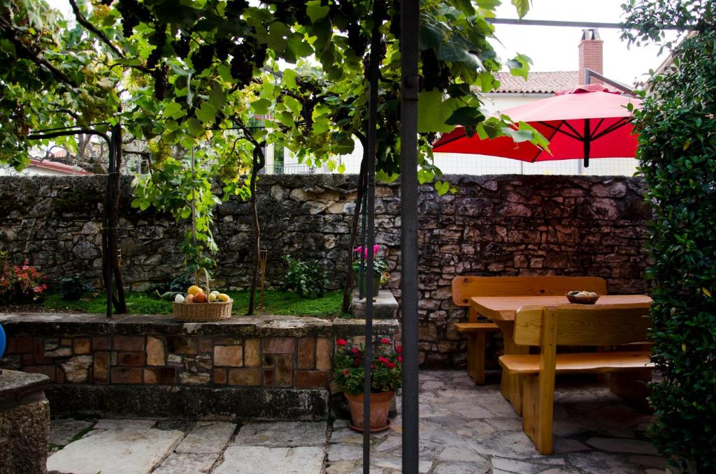 Zahrada ubytování Apartments Percic