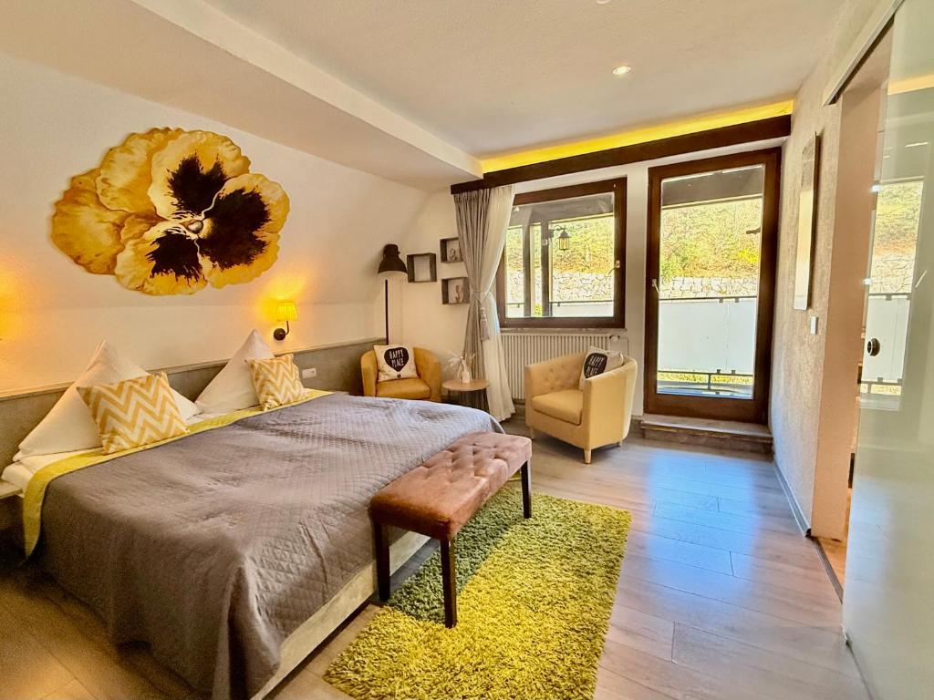 Das Waldhaus - Double Room With Balcony