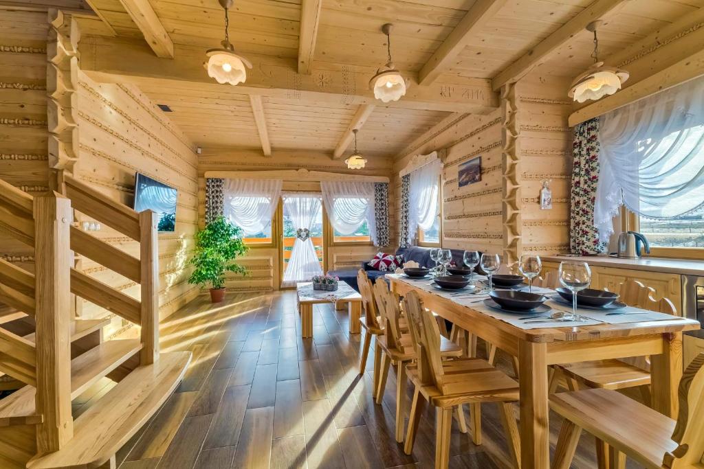 Fotografie z fotogalerie ubytování Domek w Białce z JACUZZI w ogrodzie v destinaci Białka Tatrzanska
