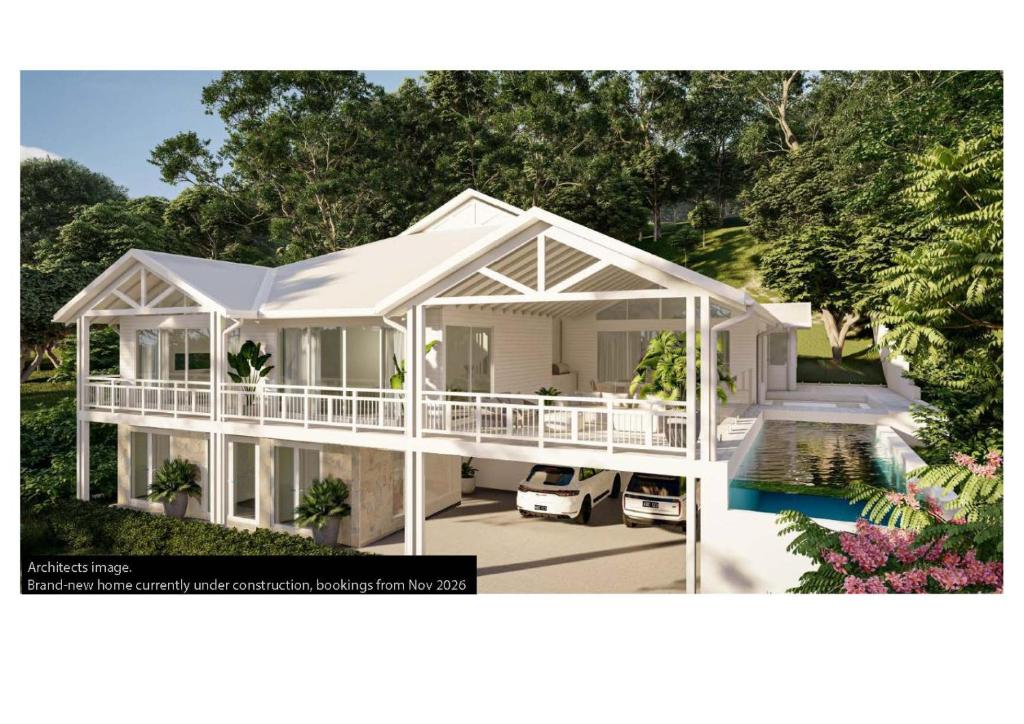 a rendering of a house with a pool at Kindred Whitsundays in Cannonvale