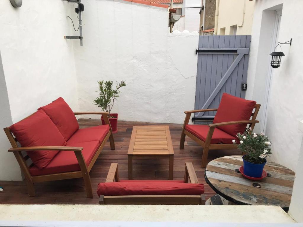 Zona d'estar a La trinquette