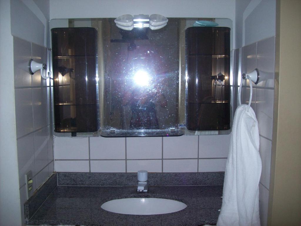 Vannituba majutusasutuses Aquarius Residence B 205