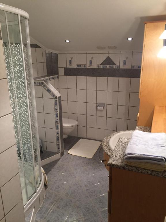 Kúpeľňa v ubytovaní Urlpoldhof
