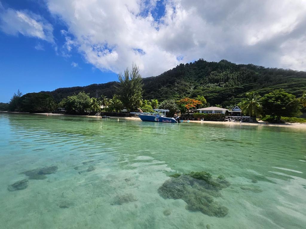 Bungalow paradisiaque en bord de lagon Fare Ananda - photo 5 - Moorea, Polynésie