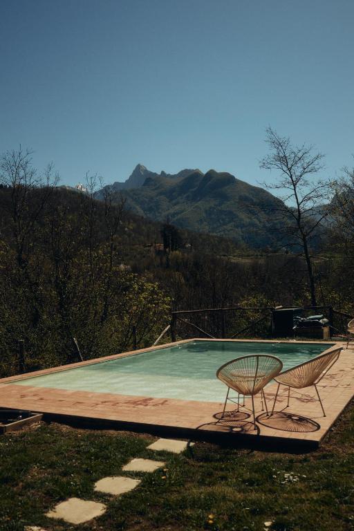 Le Case di Rosie, Tuscan Mountain View apartment, Pool