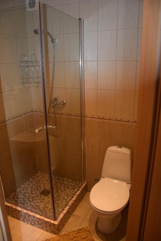 Koupelna v ubytování Girele