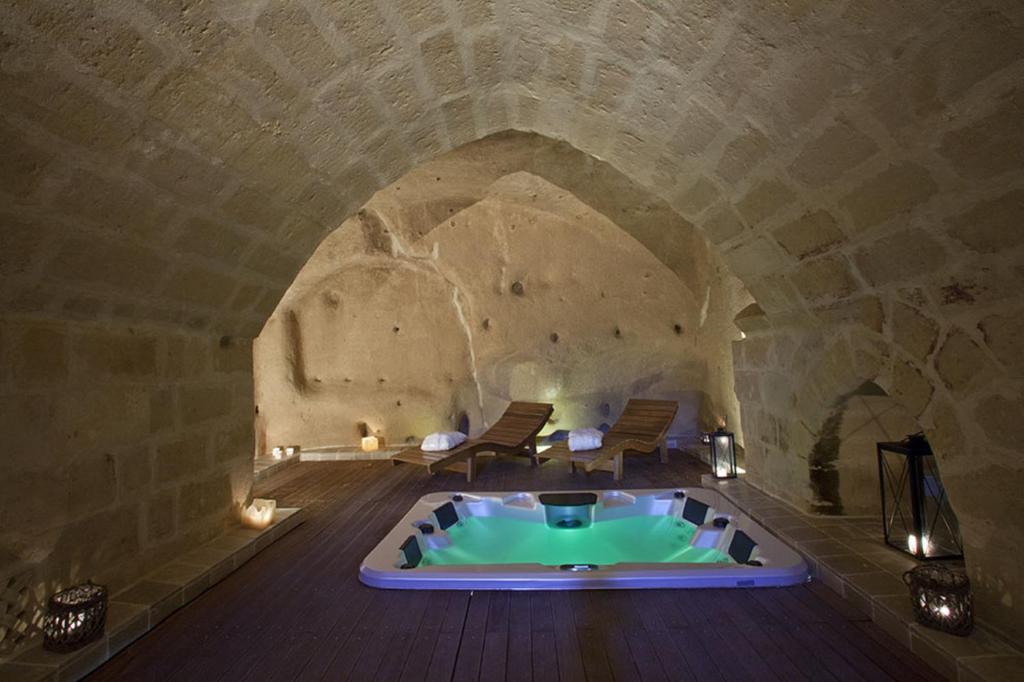 Lázně a/nebo wellness v ubytování Antico Convicino Rooms Suites & SPA