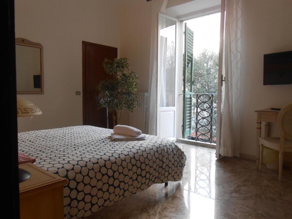 Posteľ alebo postele v izbe v ubytovaní Scala Apartment