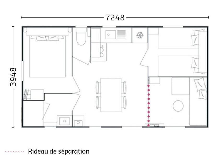 Camping de la Croix d'Arles - Casa Móvil