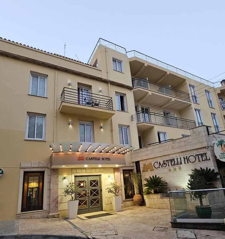 an external view of the casbah hotel at Castelli Hotel Nicosia in Nicosia