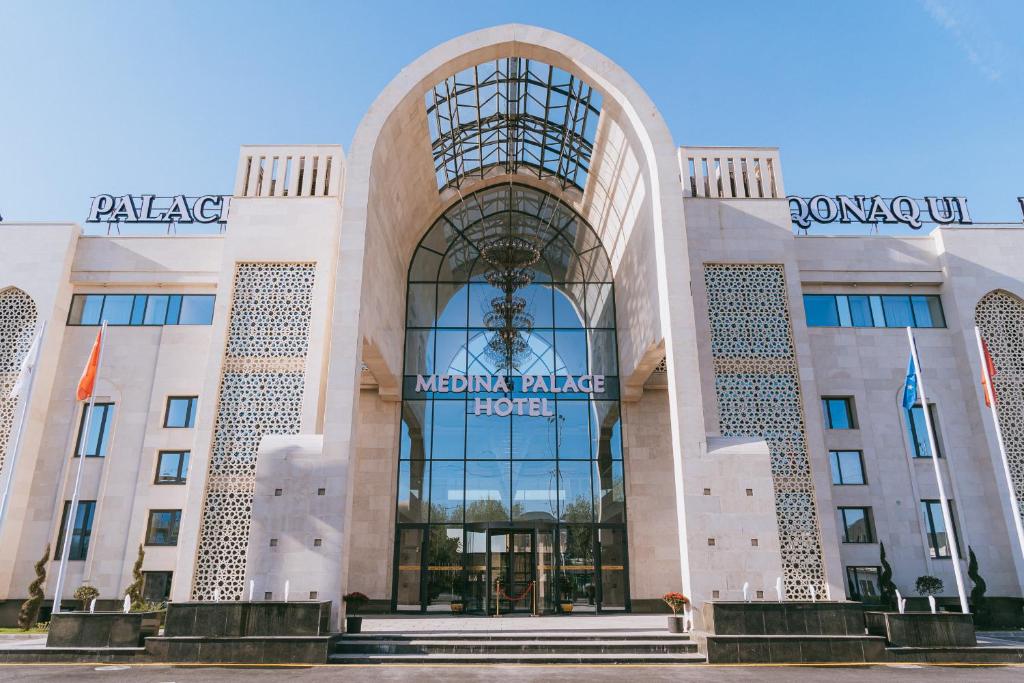 aidium palace hotel in dubai is pictured at Medina Palace Hotel in Türkistan