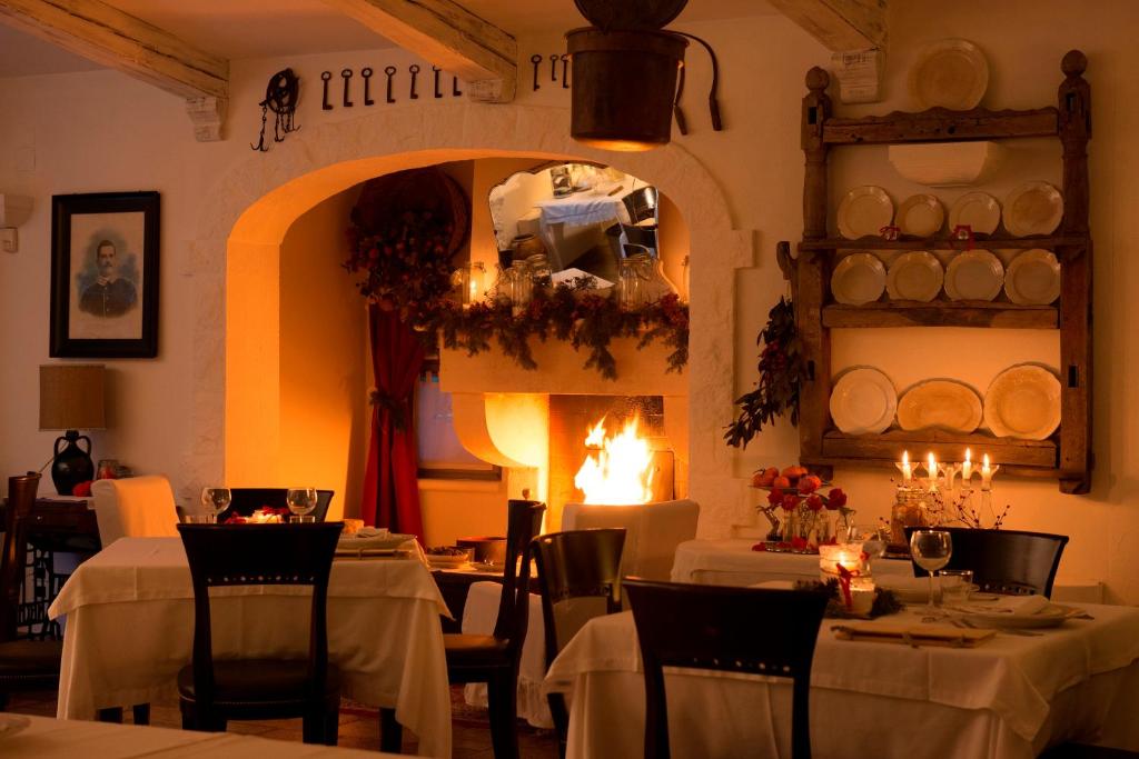 Posezení v ubytování Masseria Salinola