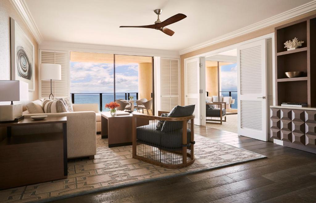 Posezení v ubytování Four Seasons Resort Maui at Wailea