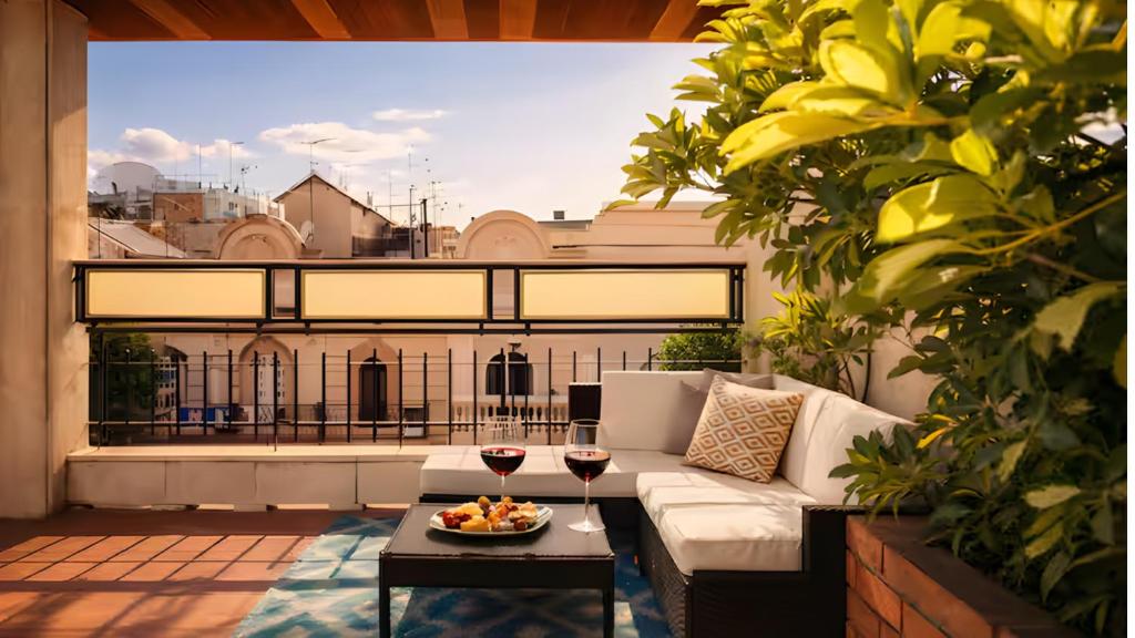 New! Modern Apartment with Terrace - Barcelona City Center - 2BR