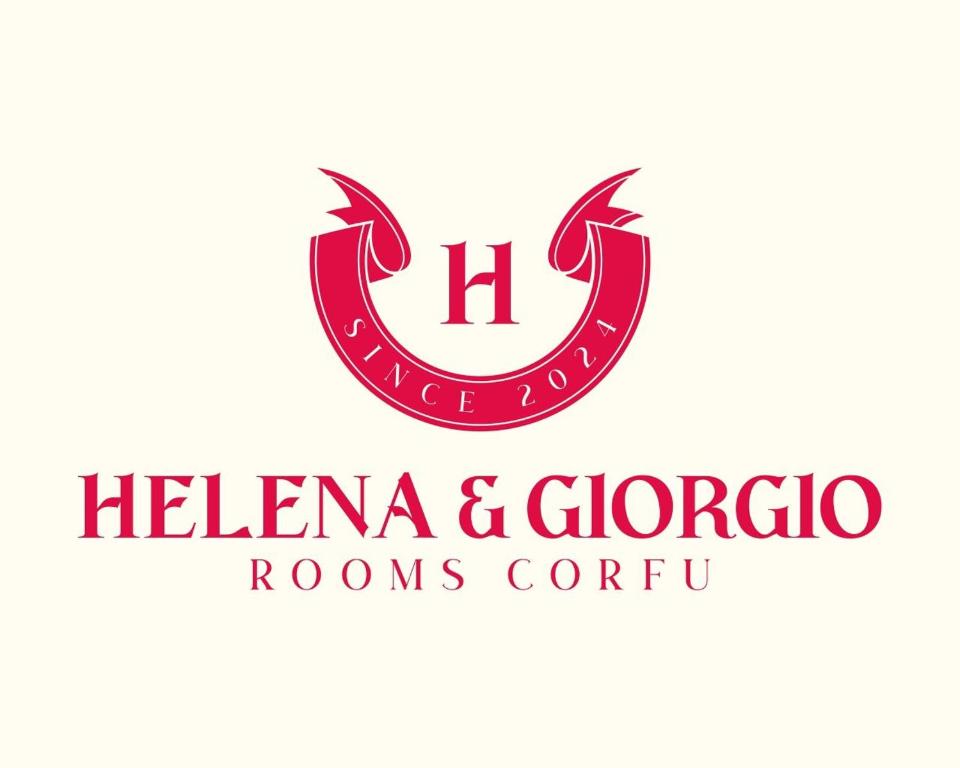 a logo for a moroccan hotel room at Helena & Giorgio Rooms Cfu in Agios Georgios