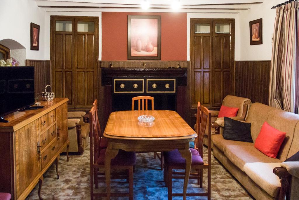 Posezení v ubytování Casa Felix