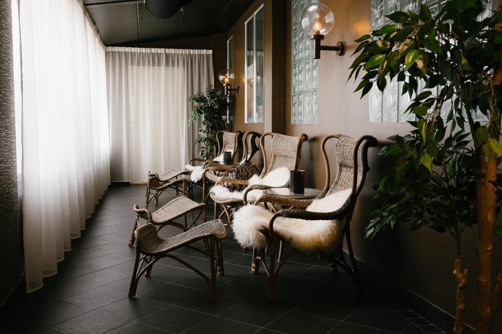 Posezení v ubytování Badhotellet Spa & Konferens