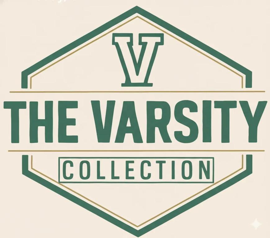 a logo for the varsity collection at Varsity West in Centralia