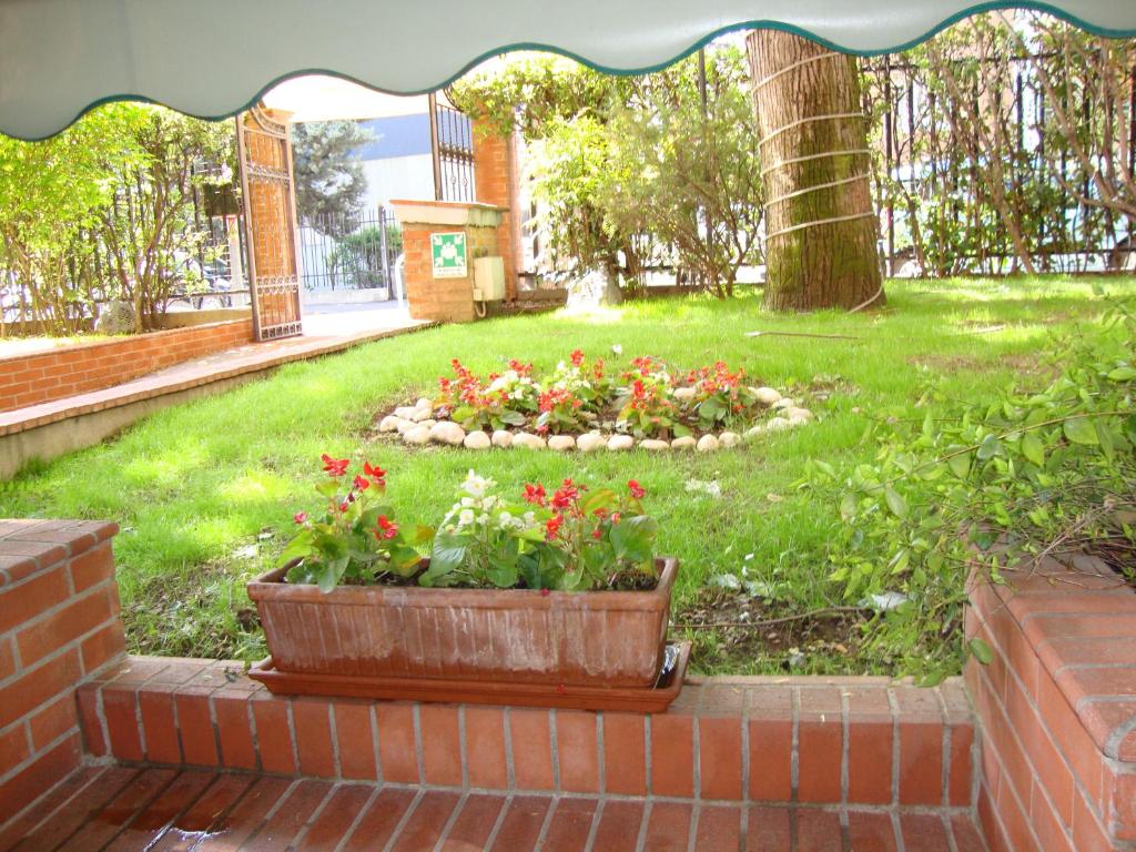 Zahrada ubytování eco Hotel Milano & BioRiso Restaurant