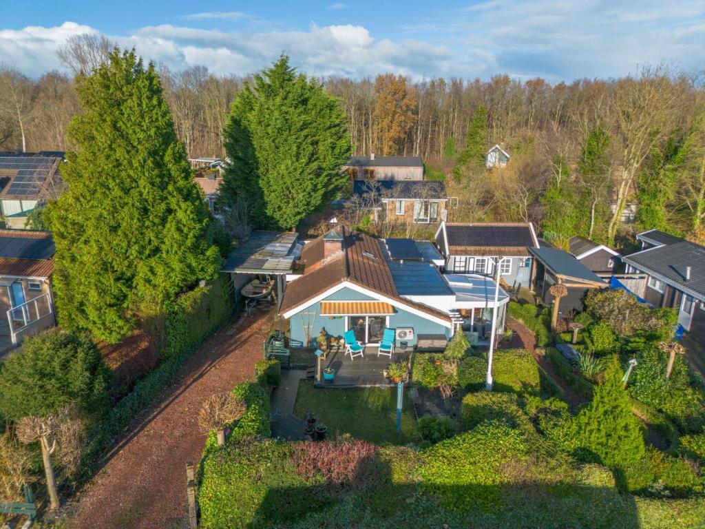 an aerial view of a house at Wadjuweel in Lauwersoog